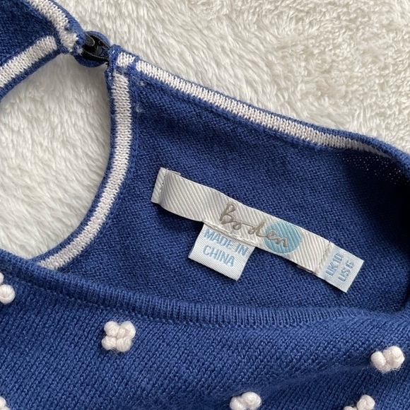 Boden French Knots Wool Cotton Blend Sweater - Picture 6 of 6